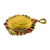 Isle of Man Cat 1/5oz Ruby Emerald Sapphire Pendant Top K24 Gold 24 Karat (Pure Gold)/K18 Gold 18 Karat 11.8g Ladies
【Used】【Makoto Shichiten】【NN】



【TMoMax】