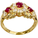 Size 9 Ruby Diamond 0.34ct Ring K18 Gold 18K 3.7g Women's
[Pre-owned] [Makoto Shichiten] [NN]



[YSMi]