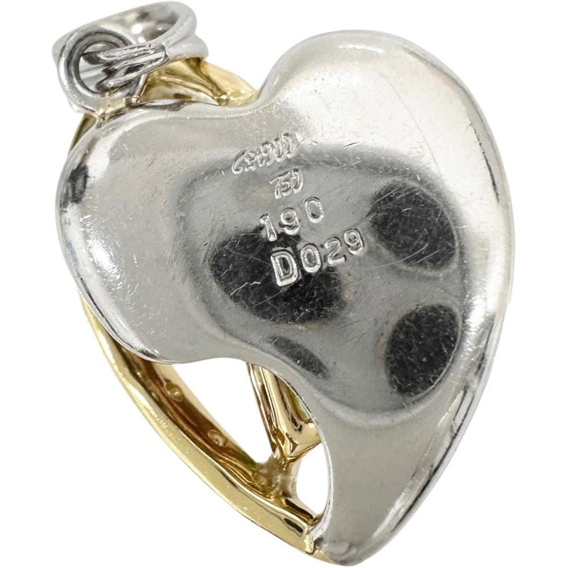 Pt900/K18 トルマリン1.80ct ペンダント バイカラートルマリン 1.90 ct ダイヤモンド 0.29ct ペンダントトップ