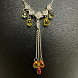 マルチカラーサファイア(ブリオレットカット) 計3.40ct ダイヤモンド 計0.12ct ネックレス K18WGホワイトゴールド 18金 4.6g 42cm レディース
【中古】【真子質店】【NN】




【KIMo】