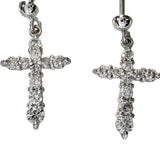 クロス/十字架デザイン ダイヤモンド 0.15×2 ct ピアス K14WGホワイトゴールド 14金 0.9g レディース
【中古】【真子質店】【NN】




【IIx】