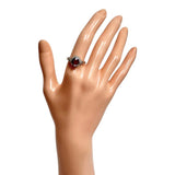 11.5号 ガーネット(ピンク色) ダイヤモンド 計0.33ct リング・指輪 Pt900プラチナ 5.4g レディース
【中古】【真子質店】【NN】




【DMiD】