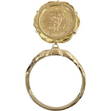 No. 13 Mexican Peso Gold Coin Dangle Ring K18 Gold 18k/K21.6 Gold 21.6k 5.2g Ladies
【Used】【Makoto Shichiten】【NN】



【STD】