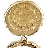 No. 13 Mexican Peso Gold Coin Dangle Ring K18 Gold 18k/K21.6 Gold 21.6k 5.2g Ladies
【Used】【Makoto Shichiten】【NN】



【STD】