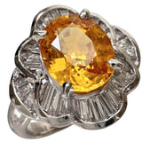 17号 イエローサファイア（拡散加熱処理なし） 2.958ct ダイヤモンド 0.65ct リング・指輪 Pt900プラチナ 10.2g レディース
【中古】【真子質店】【NN】




【ISMix】