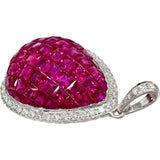 ミステリールビー 10.40ct ダイヤモンド 0.50ct ペンダントトップ K18WGホワイトゴールド 18金 8.9g レディース
【中古】【真子質店】【NN】




【ISMix】