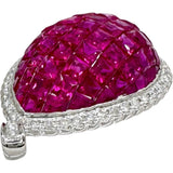 ミステリールビー 10.40ct ダイヤモンド 0.50ct ペンダントトップ K18WGホワイトゴールド 18金 8.9g レディース
【中古】【真子質店】【NN】




【ISMix】