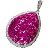 ミステリールビー 10.40ct ダイヤモンド 0.50ct ペンダントトップ K18WGホワイトゴールド 18金 8.9g レディース
【中古】【真子質店】【NN】




【ISMix】