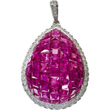 ミステリールビー 10.40ct ダイヤモンド 0.50ct ペンダントトップ K18WGホワイトゴールド 18金 8.9g レディース
【中古】【真子質店】【NN】




【ISMix】