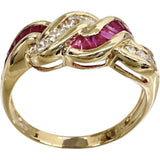 Size 16 Ruby 0.65ct Diamond 0.27ct Ring K18 Gold 18K 4.3g Ladies
【Used】【Makoto Shichiten】【NN】




【KDMi】