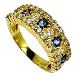 11.5号 サファイア ダイヤモンド 計0.68ct リング・指輪 K18ゴールド 18金 3.8g レディース
【中古】【真子質店】【NN】




【YKI】