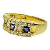 11.5号 サファイア ダイヤモンド 計0.68ct リング・指輪 K18ゴールド 18金 3.8g レディース
【中古】【真子質店】【NN】




【YKI】