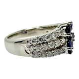 Size 11.5 Sapphire Total 1.24ct Diamond Total 0.56ct Ring Pt900 Platinum 8.2g Ladies
【Used】【Makoto Shichiten】【NN】

【MiTMo】