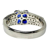 Size 11.5 Sapphire Total 1.24ct Diamond Total 0.56ct Ring Pt900 Platinum 8.2g Ladies
【Used】【Makoto Shichiten】【NN】

【MiTMo】