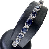 サファイア 10.00ct ダイヤモンド 0.40ct ブレスレット K18WGホワイトゴールド 18金 11.0g 17.5cm レディース
【中古】【真子質店】【NN】




【IKYx】