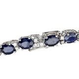 サファイア 10.00ct ダイヤモンド 0.40ct ブレスレット K18WGホワイトゴールド 18金 11.0g 17.5cm レディース
【中古】【真子質店】【NN】




【IKYx】