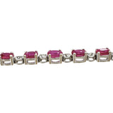 ルビー 5.70ct ダイヤモンド 0.30ct ブレスレット K18WGホワイトゴールド 18金 8.0g 17.5cm レディース
【中古】【真子質店】【NN】




【IMaKMo】