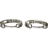 フープ ダイヤモンド 0.15×2 ct ピアス K14WGホワイトゴールド 14金 1.4g レディース
【中古】【真子質店】【NN】




【TxS】