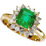 Size 9.5 Emerald 0.51ct Diamond 0.20ct Ring K18 Gold 18K 3.8g Ladies
【Used】【Makoto Shichiten】【NN】




【KIMo】