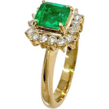 Size 9.5 Emerald 0.51ct Diamond 0.20ct Ring K18 Gold 18K 3.8g Ladies
【Used】【Makoto Shichiten】【NN】




【KIMo】
