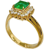 Size 9.5 Emerald 0.51ct Diamond 0.20ct Ring K18 Gold 18K 3.8g Ladies
【Used】【Makoto Shichiten】【NN】




【KIMo】