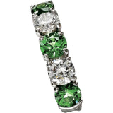 14号 グリーングロシュラーガーネット 1.24ct ダイヤモンド 0.91ct リング・指輪 Pt900プラチナ 5.8g レディース
【中古】【真子質店】【NN】




【IDMoT】