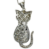 ネコモチーフ ブラウンダイヤモンド 0.97ct ダイヤモンド 0.57ct ネックレス K18WGホワイトゴールド 18金 6.7g 45.5cm レディース
【中古】【真子質店】【NN】




【IDxMi】