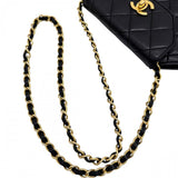【CHANEL/シャネル】 オクタゴン マトラッセ チェーンショルダー シリアルシール有 ショルダーバッグ 10番台（2006年） ラムスキン ブラックレザー/ゴールド金具 レディース【中古】【真子質店】【BL】




【Txxx】