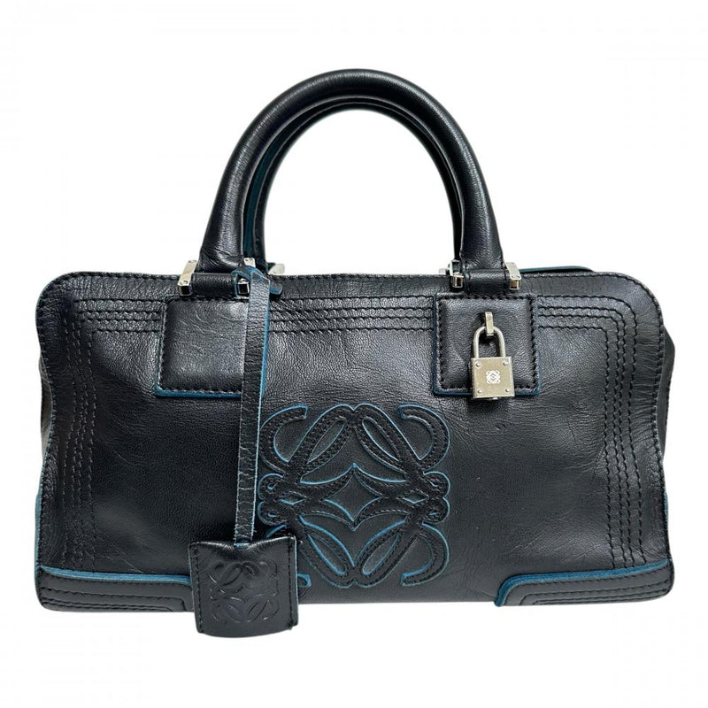 LOEWE/ロエベ】 アマソナ28 2008年限定 ハンドバッグ レザー ブラック