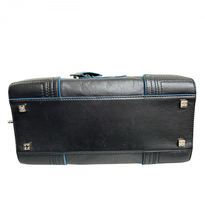 LOEWE/ロエベ】 アマソナ28 2008年限定 ハンドバッグ レザー ブラック