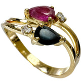 11号【Boucheron/ブシュロン】 ルビー サファイア ダイヤモンド リング・指輪 K18YGイエローゴールド 18金 2.8g レディース
【中古】【真子質店】【GD】




【IDMiMo】