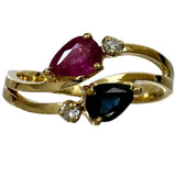 11号【Boucheron/ブシュロン】 ルビー サファイア ダイヤモンド リング・指輪 K18YGイエローゴールド 18金 2.8g レディース
【中古】【真子質店】【GD】




【IDMiMo】