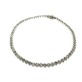 Tennis Diamond 1.00ct Total Bracelet K18WG White Gold 18K 3.8g 17cm Ladies
【Used】【Makoto Shichiten】【NN】

【KST】