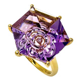 15.5号 Tom Munsteiner トム・ムーンシュタイナー アメジスト 8.34ct ダイヤモンド 計0.02ct リング・指輪 K18ゴールド 18金 6.4g レディース
【中古】【真子質店】【NN】




【Kxx】