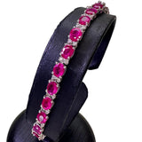 ルビー 11.10ct ダイヤモンド 0.43ct ブレスレット K14WGホワイトゴールド 14金 9.5g 17cm レディース
【中古】【真子質店】【NN】




【IDMax】
