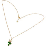【Gaga Milano/ガガミラノ】 クラウン グリーングロシュラーガーネット 0.29ct ネックレス K18ゴールド 18金/ガンメタブラック 5.2g 48.5cm レディース
【中古】【真子質店】【BL】




【SSx】