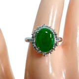 11.5号 ヒスイ 2.11ct ダイヤモンド 計0.34ct リング・指輪 Pt900プラチナ 6.4g レディース
【中古】【真子質店】【NN】




【YYx】