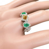12号 イエローサファイア/エメラルド ルビー 0.35ct ダイヤモンド リング・指輪 K18WGホワイトゴールド 18金 4.9g レディース
【中古】【真子質店】【NN】




【SYMi】