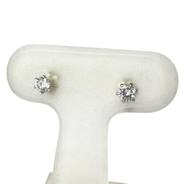 ダイヤモンド 0.10/0.10ct ピアス Pt900プラチナ/Pt850(分析済み) 0.6g