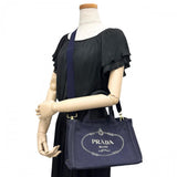 【PRADA/プラダ】 カナパ 2WAYショルダーバッグ ハンドバッグ キャンバス ネイビー/ゴールド金具 レディース【中古】【真子質店】【BL】




【YTK】