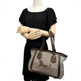 【CELINE/セリーヌ】 馬車ロゴ トートバッグ ハンドバッグ キャンバス/レザー アイボリー/ブラウン/シルバー金具 レディース【中古】【真子質店】【BL】




【MaYMa】