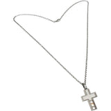 【Chopard/ショパール】 ハッピーダイヤ クロス/十字架 2Pダイヤモンド＆ピンクサファイア ネックレス K18WGホワイトゴールド 18金/K18YGイエローゴールド 18金 12.3g 42cm 79/4009 レディース
【中古】【真子質店】【GD】




【TYDx】