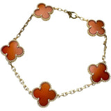 【Van Cleef & Arpels/ヴァンクリーフ＆アーペル】 ヴィンテージアルハンブラ カーネリアン 5モチーフ ブレスレット K18YGイエローゴールド 18金 11.6g 18.0cm VCARD35500 レディース
【中古】【真子質店】【GD】




【KYDMo】