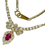 ルビー 0.50ct ダイヤモンド 1.65ct ネックレス K18ゴールド 18金 12.1g 41cm レディース
【中古】【真子質店】【NN】




【TDMiY】