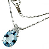 アクアマリン 1.30ct ダイヤモンド 0.10ct ネックレス K18WGホワイトゴールド 18金 4.0g 45cm レディース
【中古】【真子質店】【NN】




【KTY】