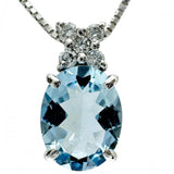 アクアマリン 1.30ct ダイヤモンド 0.10ct ネックレス K18WGホワイトゴールド 18金 4.0g 45cm レディース
【中古】【真子質店】【NN】




【KTY】