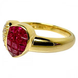 11号 ハート ルビー 計0.98ct ダイヤモンド 計0.08ct リング・指輪 K18ゴールド 18金 5.0g レディース
【中古】【真子質店】【NN】




【SxT】