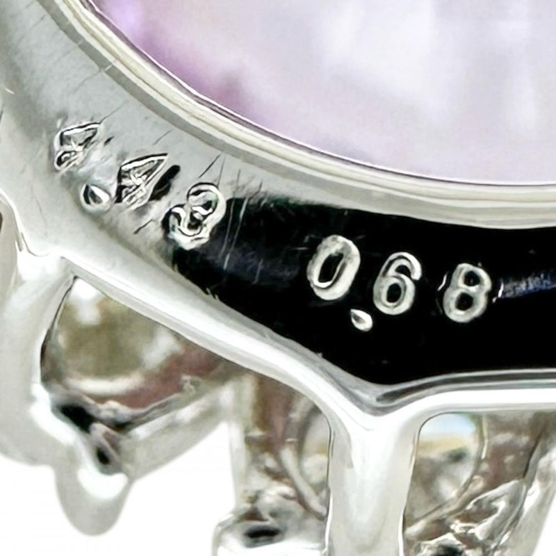 ピンクサファイア（パープリッシュピンク） 4.43ct ダイヤモンド 0.68