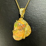 ファイアオパール 11.74ct ダイヤモンド 計0.147/計0.04ct ペンダントトップ K18ゴールド 18金 5.5g レディース
【中古】【真子質店】【NN】




【MoSD】