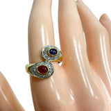 11.5号 ルビー 0.30ct サファイア 0.28ct ダイヤモンド 計0.25ct リング・指輪 K18ゴールド 18金 3.5g レディース
【中古】【真子質店】【NN】




【YxMo】